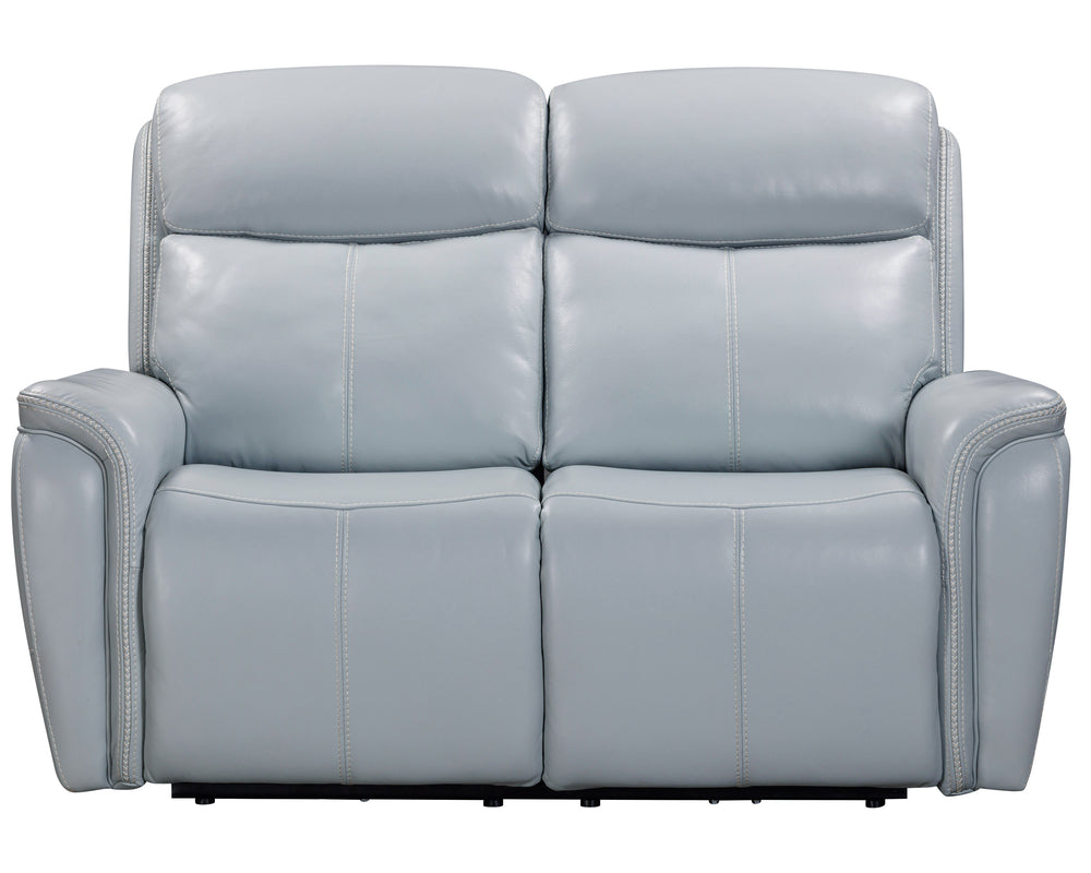 Cascade - Seamist Grey Power Reclining Sofa Loveseat and Recliner