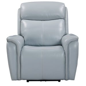 Cascade - Seamist Grey Power Reclining Sofa Loveseat and Recliner