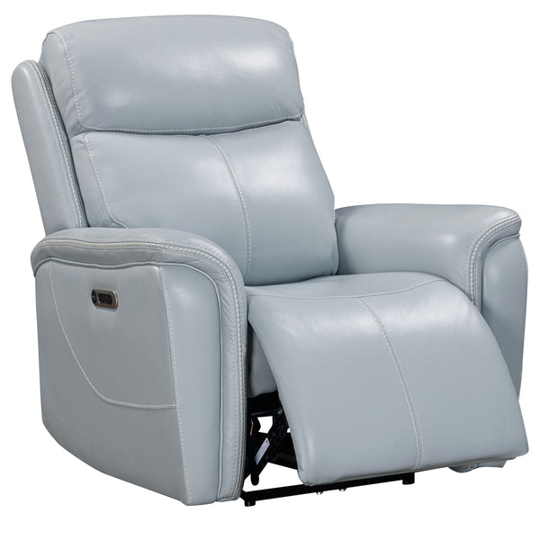 Cascade - Seamist Grey Power Reclining Sofa Loveseat and Recliner