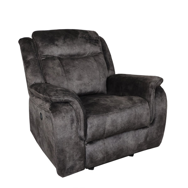 The Park City Power Glider Recliner in Gray is built to provide a perfect combination of durability, comfort, and convenience. Crafted with a sturdy frame made from premium hardwoods and plywood, this recliner offers long-lasting stability and support. Th