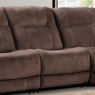 Cooper - Shadow Brown Armless Recliner