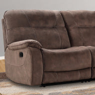 Cooper - Shadow Brown Left Arm Facing Recliner