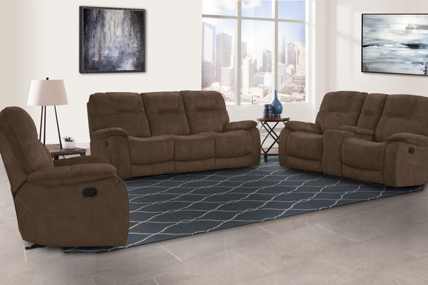 Cooper - Shadow Brown Left Arm Facing Recliner