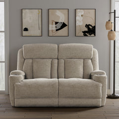 Dalton - Lucky Fawn Power Reclining Loveseat