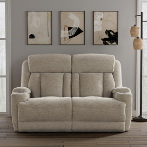Dalton - Lucky Fawn Power Reclining Loveseat