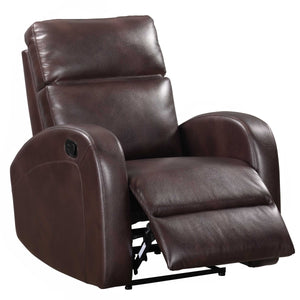 Devin - Pebble Brown Manual Recliner