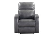 Devin - Pebble Grey Manual Recliner