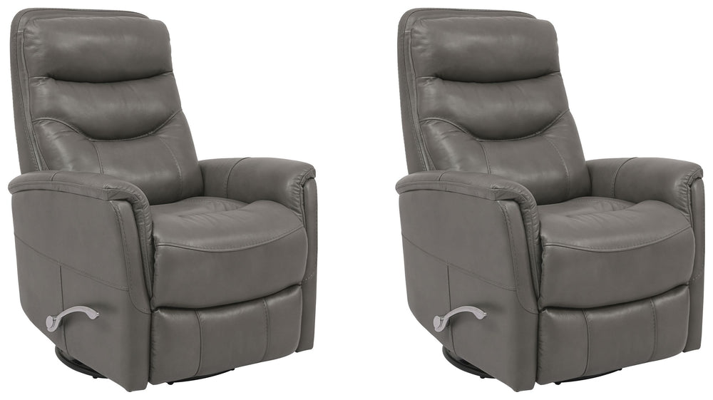 Gemini - Ice Swivel Glider Recliner Two Pack
