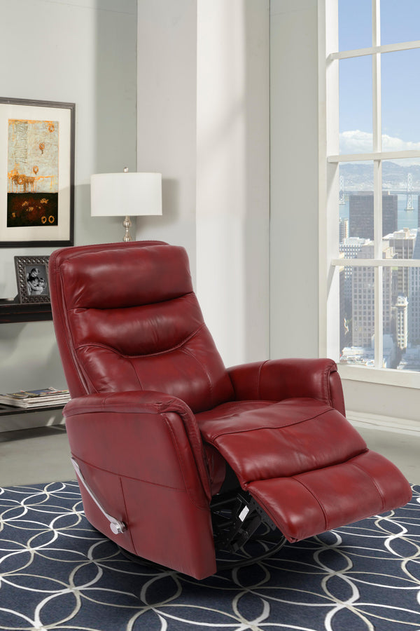 Gemini - Rouge Swivel Glider Recliner Two Pack