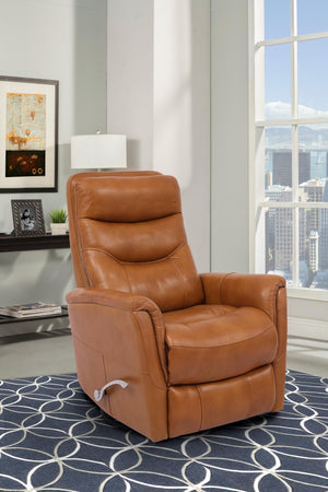 Gemini - Butterscotch Swivel Glider Recliner