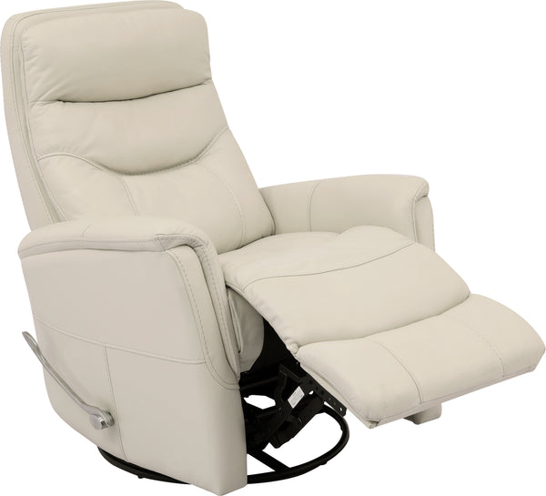 Gemini - Ivory Swivel Glider Recliner