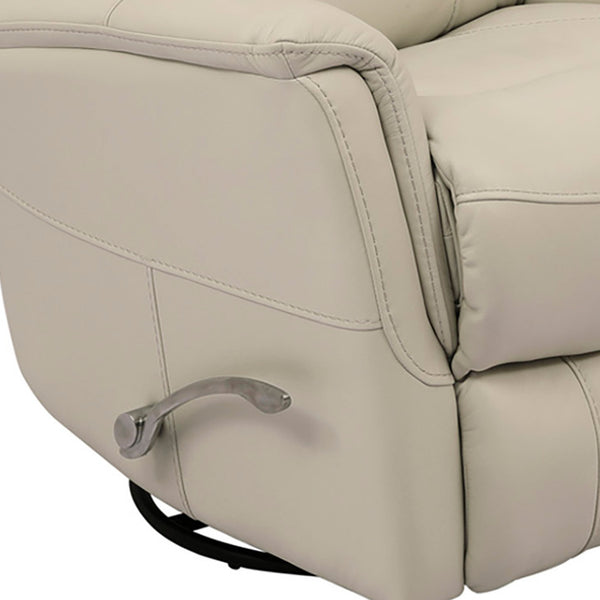 Gemini - Ivory Swivel Glider Recliner