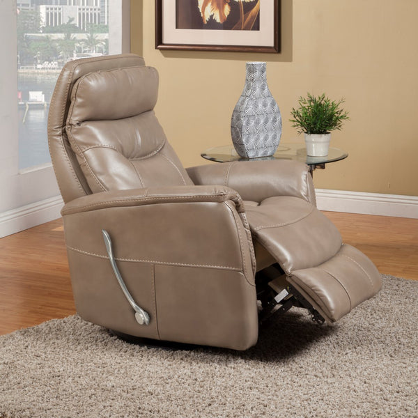 Gemini - Linen Swivel Glider Recliner