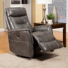 Gemini - Flint Power Swivel Glider Recliner Two Pack
