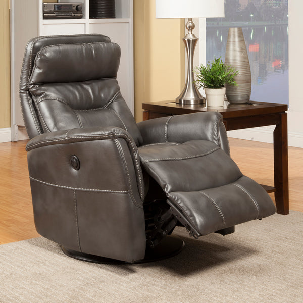 Gemini - Flint Power Swivel Glider Recliner Two Pack