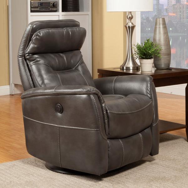 Gemini - Flint Power Swivel Glider Recliner Two Pack