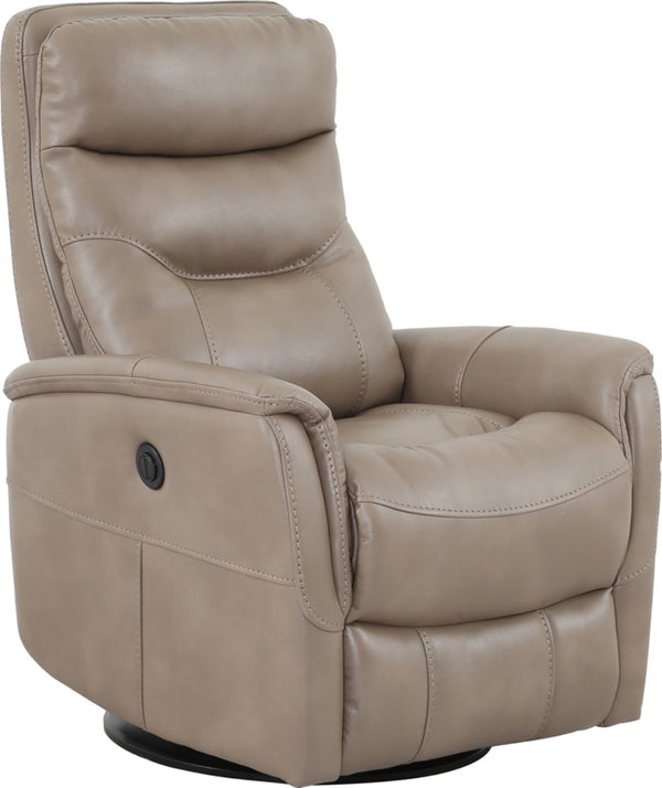 Gemini - Linen Power Swivel Glider Recliner Two Pack