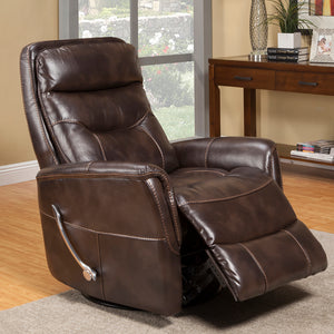 Gemini - Truffle Swivel Glider Recliner