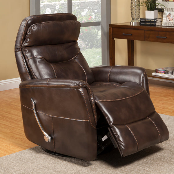 Gemini - Truffle Swivel Glider Recliner