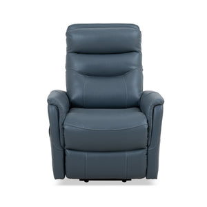 Gemini - Softy Azure Power Lift Recliner with Articulating Headrest Two Pack