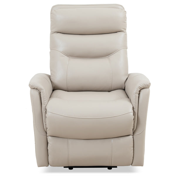 Gemini - Softy Ivory Power Lift Recliner with Articulating Headrest Two Pack