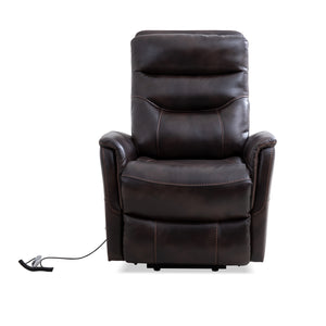 Gemini - Truffle Power Lift Recliner with Articulating Headrest Two Pack