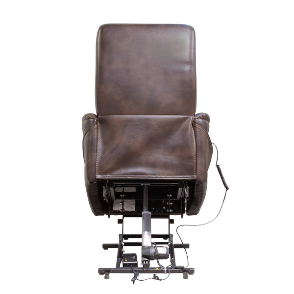Gemini - Truffle Power Lift Recliner with Articulating Headrest