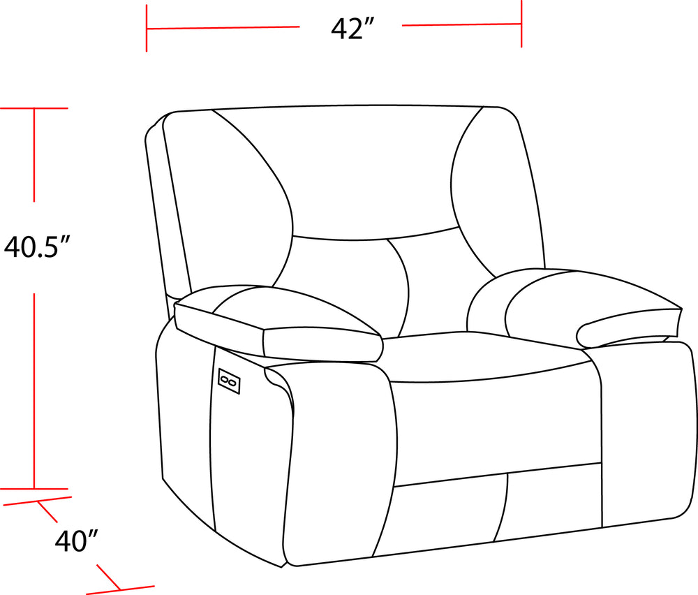 Gladiator - Sky Zero Gravity Power Recliner