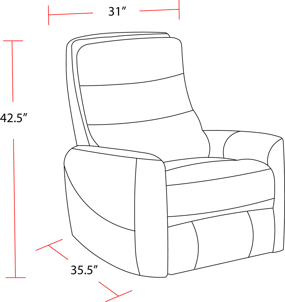 Hercules - Chocolate Swivel Glider Recliner Two Pack