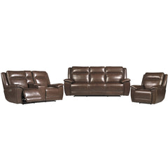 Jameson - Hickory Power Zero Gravity Console Loveseat