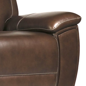 Jameson - Hickory Power Reclining Zero Gravity Sofa Loveseat and Recliner
