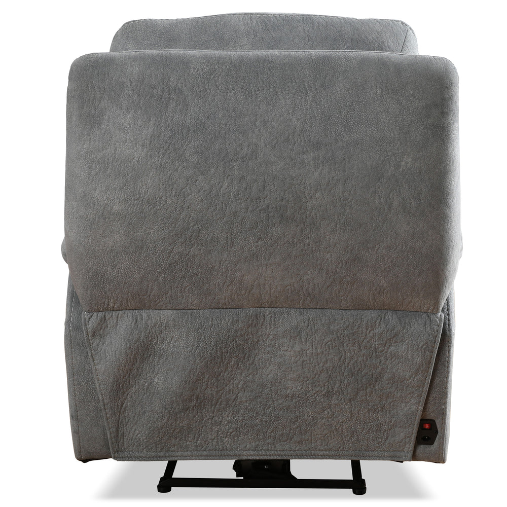 Linus - Hudson Grey Zero Gravity Power Recliner