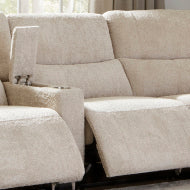 Modesto - Buttercream Manual Armless Recliner