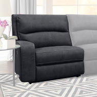 Polaris - Slate Power Left Arm Facing Recliner