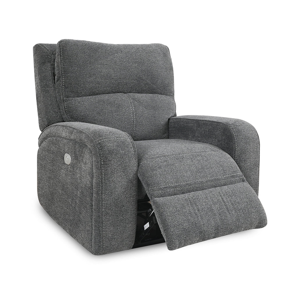 Polaris - Bizmark Grey Power Recliner