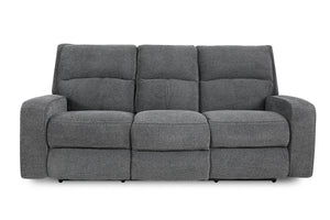Polaris - Bizmark Grey Power Reclining Sofa