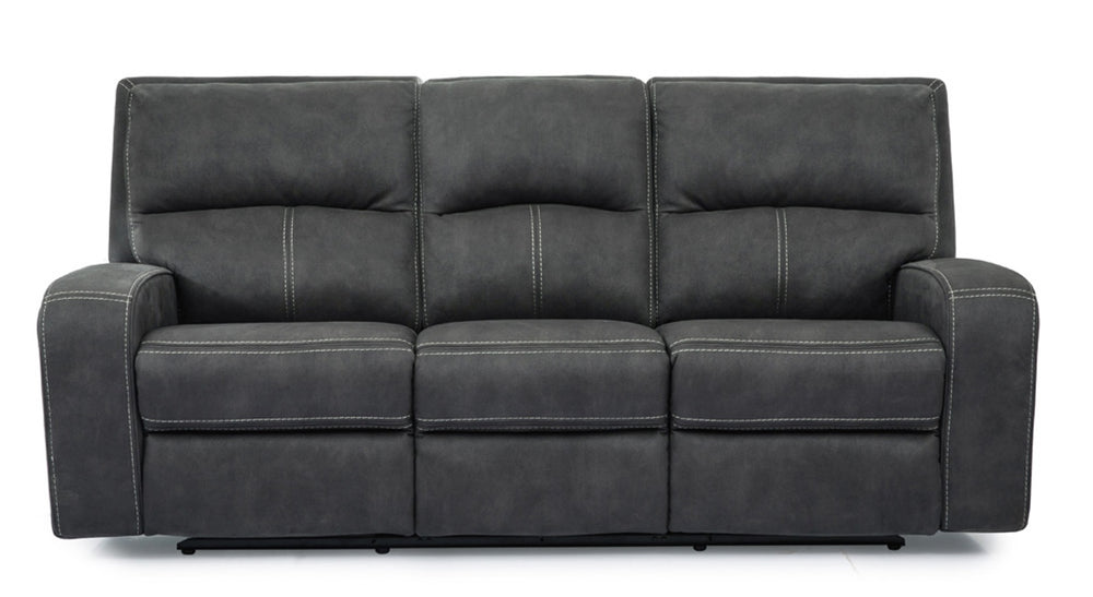 Polaris - Slate Power Reclining Sofa