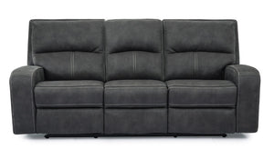 Polaris - Slate Power Reclining Sofa