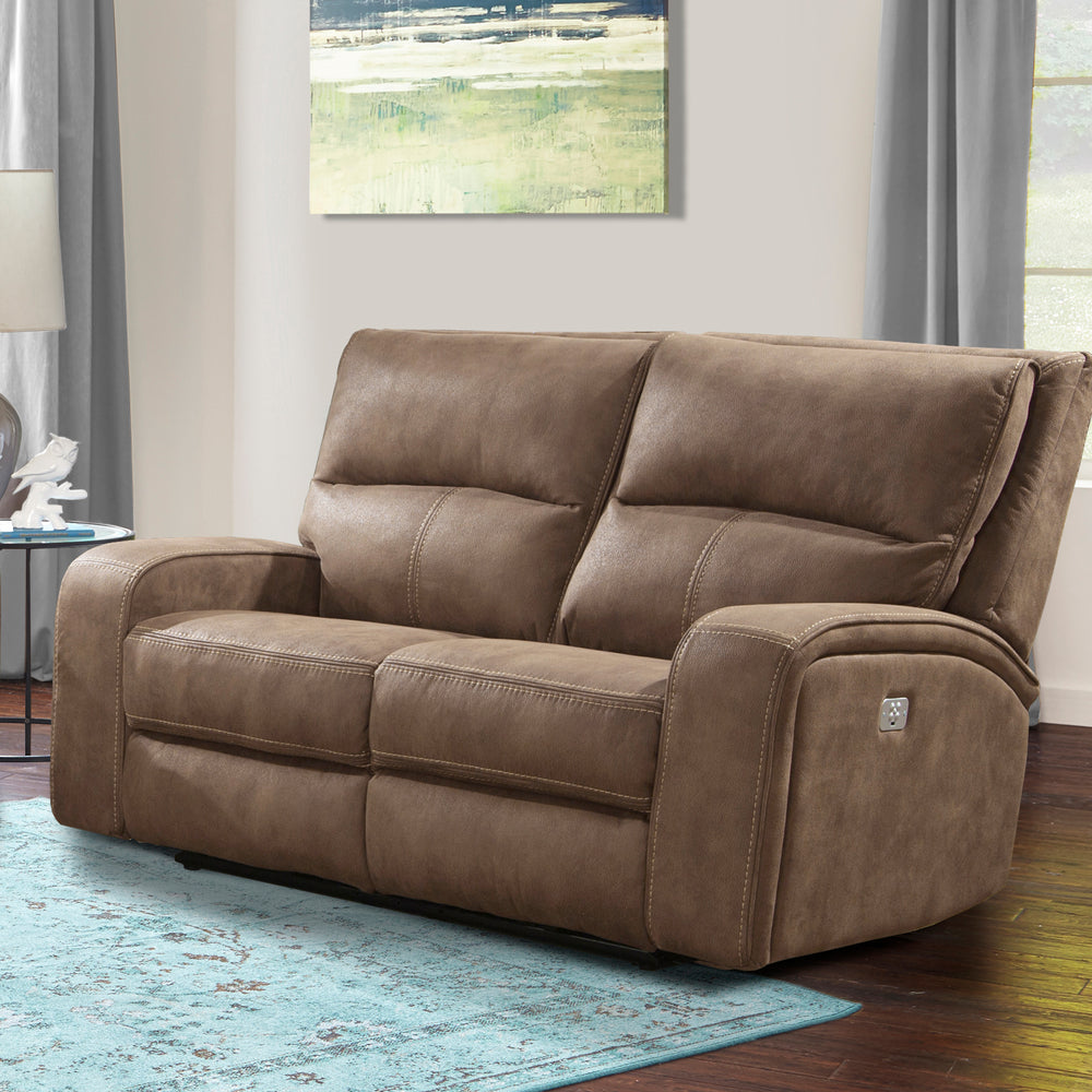 Polaris - Kahlua Power Reclining Sofa Loveseat and Recliner