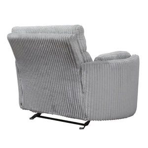 Radius Xl - Mega Grey Extra Wide Power Glider Recliner Two Pack