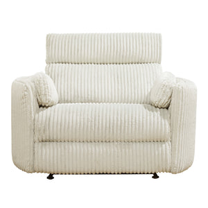 Radius Xl - Mega Ivory Extra Wide Power Glider Recliner Two Pack