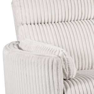 Radius Xl - Mega Ivory Extra Wide Power Glider Recliner