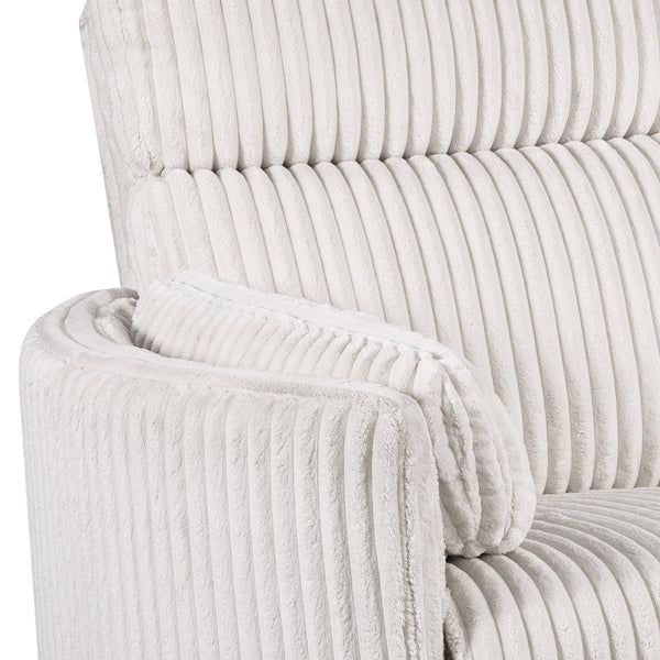Radius Xl - Mega Ivory Extra Wide Power Glider Recliner