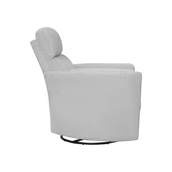 Radius - Angora Linen Manual Swivel Recliner Two Pack