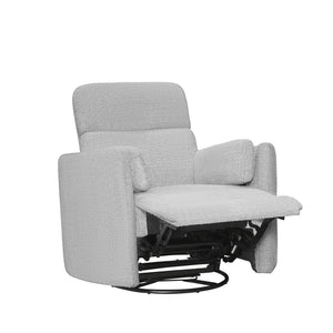 Radius - Angora Linen Manual Swivel Recliner Two Pack