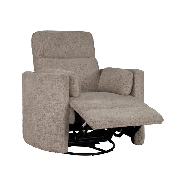 Radius - Burlap Manual Swivel Recliner Two Pack