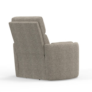 Radius - Burlap Manual Swivel Recliner Two Pack
