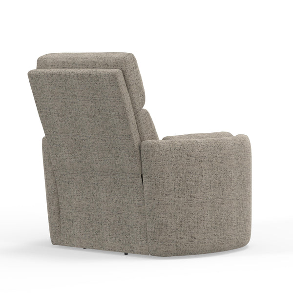 Radius - Burlap Manual Swivel Recliner