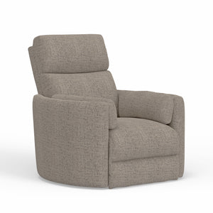 Radius - Burlap Manual Swivel Recliner
