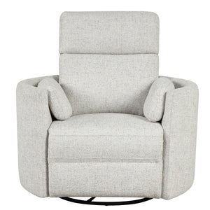 Radius - Natural Beauty Quartz Power Swivel Glider Recliner Two Pack